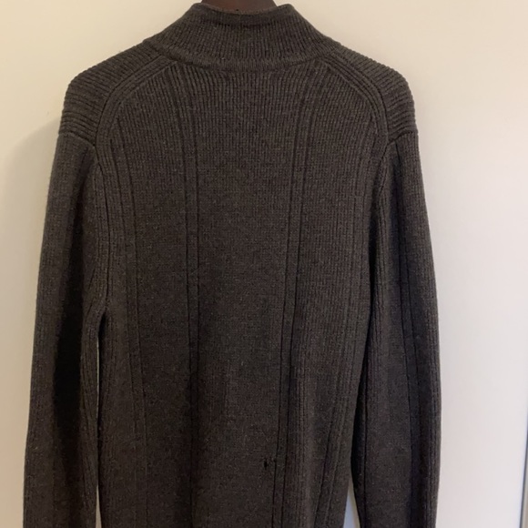 Banana Republic merino wool Zip up sweater - Picture 5 of 7